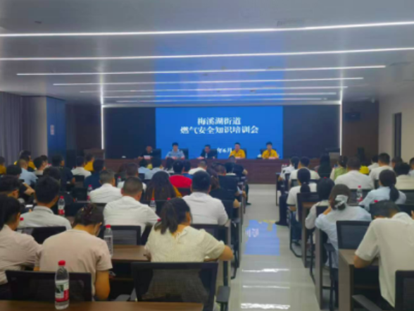 一堂“安全必修课”!梅溪湖街道开展燃气安全知识培训