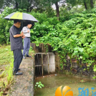 白马街道：15名群众雨夜转移 24小时不间断巡查处置排除集镇内涝