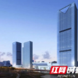 提前一个月！中广天择总部基地一期办公大楼主体封顶