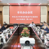 市长办公会研究了新型智慧城市建设等工作，郑建新要求……