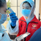 全员核检再次启动 50余党群志愿者主动支援防疫一线