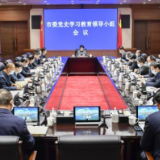 吴桂英主持召开市委党史学习教育领导小组会议