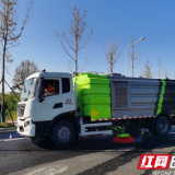 环卫机动清扫技能大比武，看长沙“扫地僧”秀出真功夫