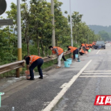 百日奋战，看长沙公路人这样扮靓路上星城