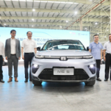 天际新能源汽车长沙工厂正式投产 郑建新出席
