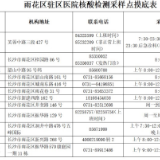 去哪儿做核酸检测？雨花区采样医疗机构名单来啦