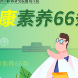 一图读懂 | 《中国公民健康素养66条》