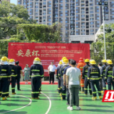 吹响比武竞赛号角！四方联动夯实“五分钟”消防救援圈