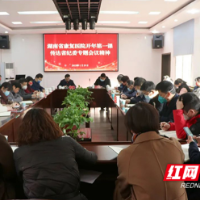 湖南省康复医院:开年第一课 反腐倡廉警钟长鸣