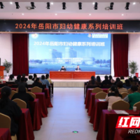 共筑母婴安全健康未来 岳阳市妇幼健康系列培训班落幕