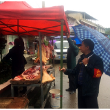 顽瘴痼疾集中整治 | 通道溪口镇：开展马路市场专项整治行动