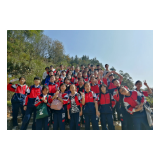 会同一中：足下生“道”  3000余名师生素质拓展见于“行”