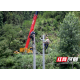 为使群众用电不受影响——芷江电力人奋力修复设备保供电纪实