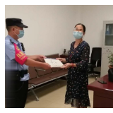 购房合同遗忘车站 怀铁公安及时找回