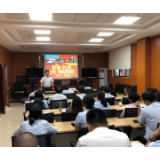 邮储银行通道县支行开展反假宣传进社区活动