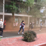 沅陵: 救火演练 消防宣传进校园