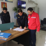 洪江市城管执法局开展双节前安全生产大检查工作