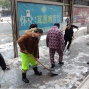鹤城人大：扫雪除冰践初心 为民服务保出行