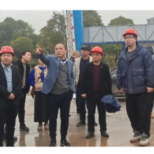 怀化市重点建设项目事务中心调研怀化市恒雅高级中学项目建设