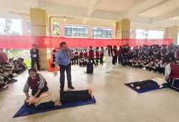 中方县紫荆学校开展防溺水安全教育筑牢生命防线