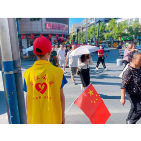 洪江市安江镇：喜迎党的二十大 争做文明好市民