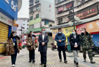怀化市人防突击队助力东兴社区第四次核酸釆样