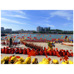 三千载浪里争雄  九万年不老乡情  ——沅陵传统龙舟大赛记趣