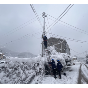 风雪无阻︱怀化电信冰雪前线“匠心服务”保畅通