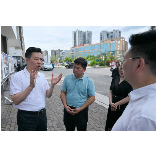 黎春秋调研怀化国际陆港经开区非遗体验区建设