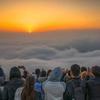组图 | 云海翻腾 朝阳入心 在洪江区赴一场浪漫之约