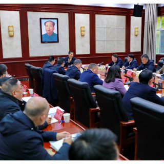 许忠建主持召开市委宣传思想文化工作领导小组会议