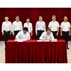 韦朝晖带队赴广西对接考察工作