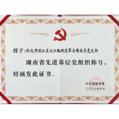 党建引领绘新景,洪江区沅江路街道犁头嘴社区“景社融合”擦亮幸福底色