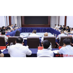 韦朝晖与嘉道资本龚虹嘉一行座谈