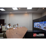雷绍业主持召开县市区委书记视频会议