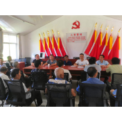 沅陵纪委驻村工作队组织联点党员认真学习七一讲话