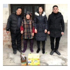 溆浦卢峰镇：社会爱心人士走访慰问孤寡老人开展送温暖活动
