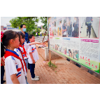 洪江市隆平学校开展清廉学校建设成果展活动