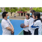 怀化市第四中学迎接文明校园创建检查