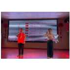 怀化市中心特殊教育学校学生会干部竞选活动