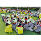 怀化市宏宇小学开展防震疏散演练