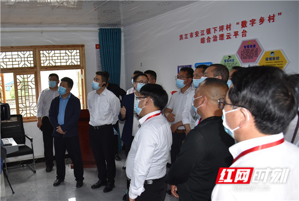 代表团驻足下坪村“数字乡村”平台开展现场交流活动.jpg