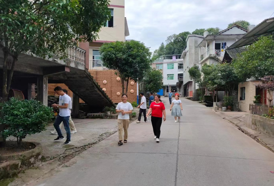 辰溪大水田乡：以户促点带面  环境整治见实效