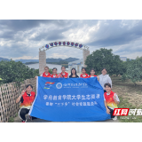 用青春脚步丈量乡村振兴路——记怀化师专学前教育学院暑期“三下乡”社会实践队走访溪口村