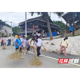 靖州平茶镇：环境卫生整治 “小小保洁员”在行动