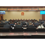 怀化市六届人大常委会举行第二十次会议