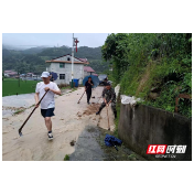 防汛一线见闻|芷江新店坪镇：以“迅”应“汛” 党员干部率先奔向抢险一线