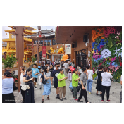 鹤城区：重点文旅项目激活“一池春水”