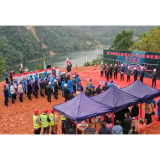 镰刀湾特大桥暨七五公路维修改造项目开工 沅陵北部乡镇迎发展新机遇