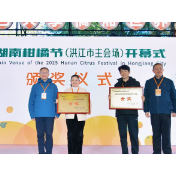 金果飘香启新程——2025年湖南柑橘节在洪江市开幕